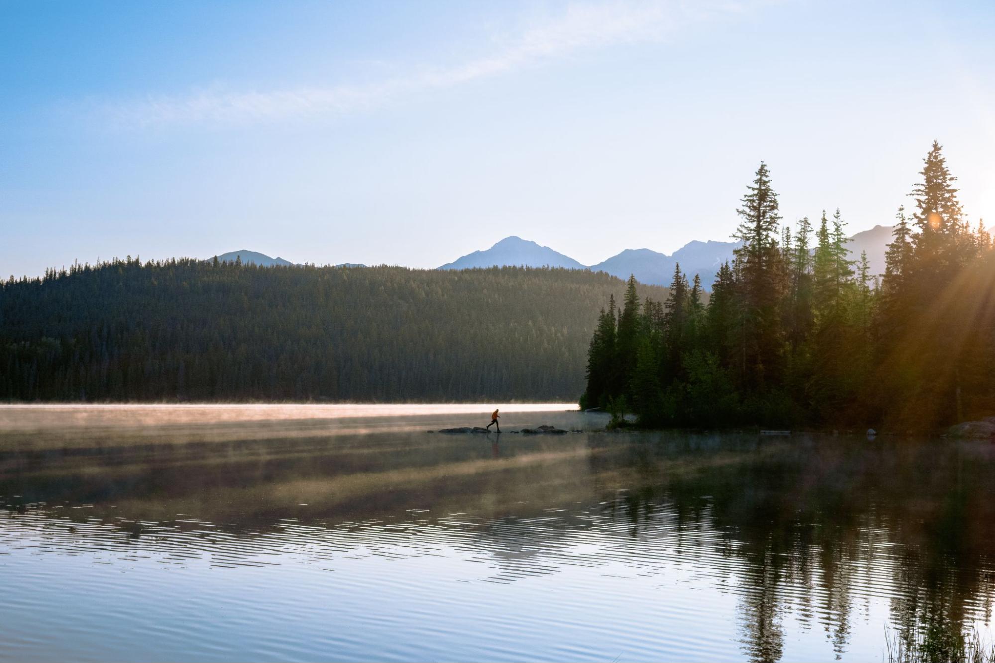Lake in Alberta